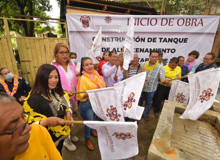 Inicia presidenta Norma Otilia Hernández obras prioritarias en Palo Blanco, Acahuizotla, El Ocotito y la Haciendita