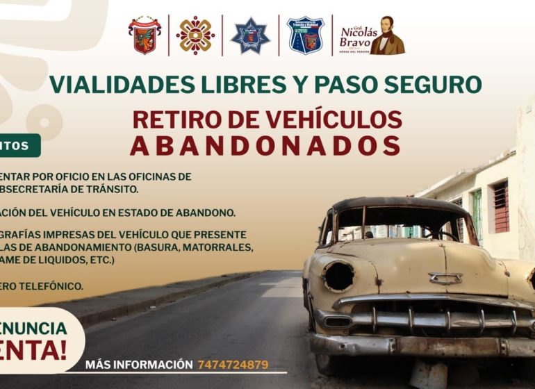 Pone en marcha Tránsito de Chilpancingo programa “Vialidades libres y paso seguro”