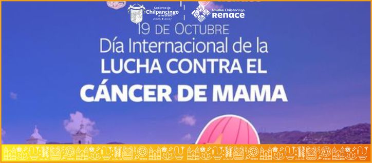 El Gobierno de Chilpancingo se une a la lucha contra el cáncer de mama.