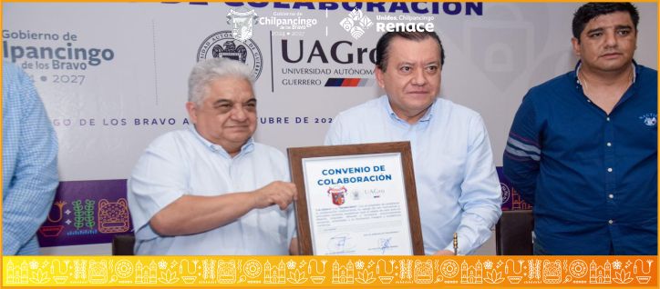 FIRMA DE CONVENIO CON LA UAGro