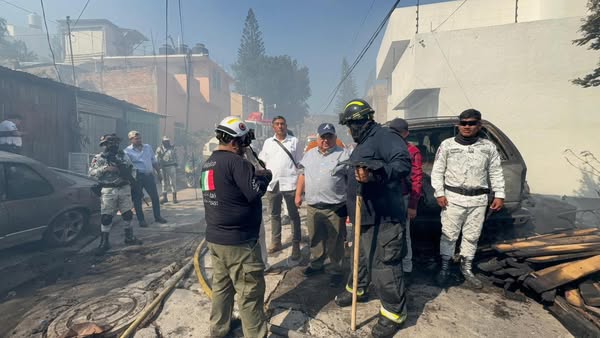 ¡INCENDIO FORESTAL EN CURSO!