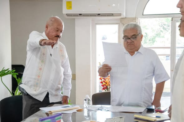 Encabeza el presidente municipal Gustavo Alarcón la Primera Sesión Extraordinaria del Consejo de Administración de la CAPACH