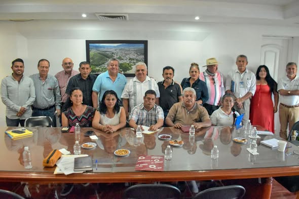 Reunión con presidentes de la zona Sur-Poniente