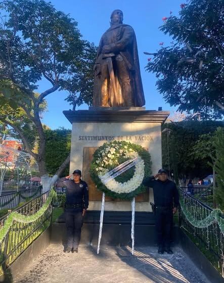 Conmemoramos el 120 aniversario luctuoso del Gral. José María Morelos y Pavón