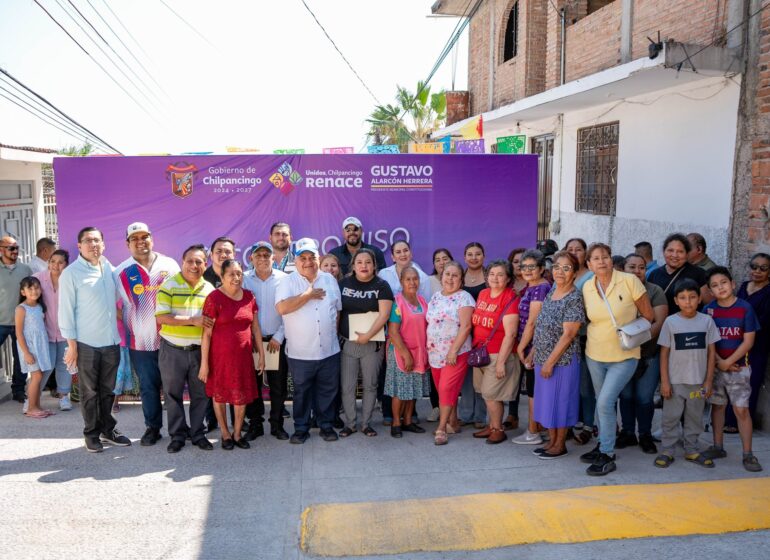 La calle que por años esperó, hoy sí cambió.